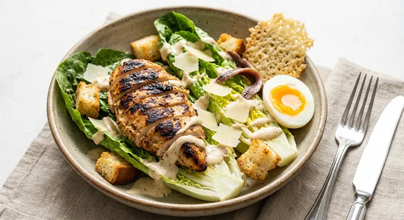 Grilled Chicken Caesar Salad