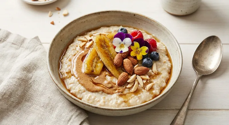 Banana & Almond Oatmeal
