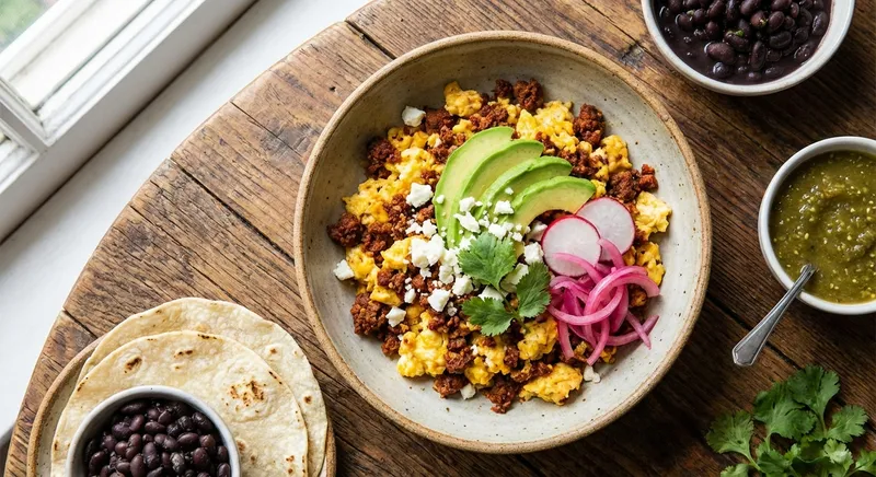 Mexican Chorizo and Eggs