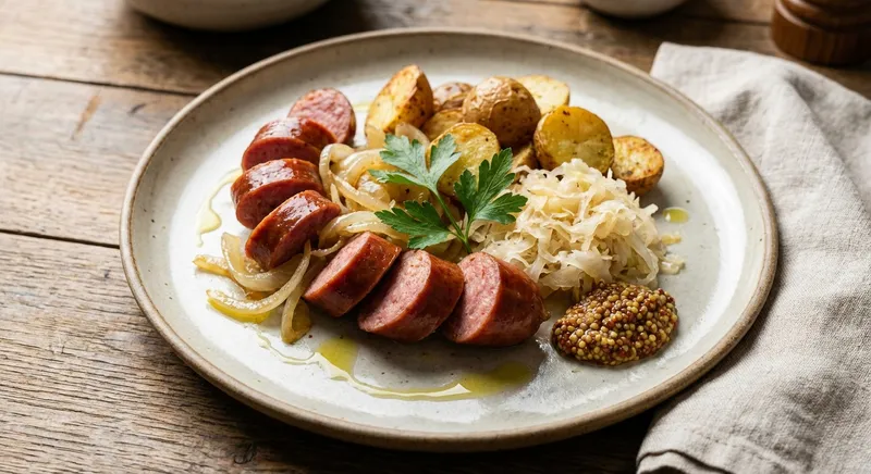 Homemade Beef Kielbasa