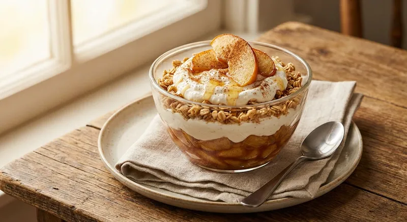 Apple Cinnamon Cottage Cheese Delight