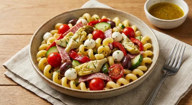 Pasta Salad with Italian Dressing