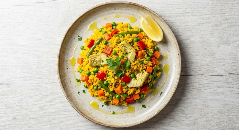 Arroz a la Jardinera