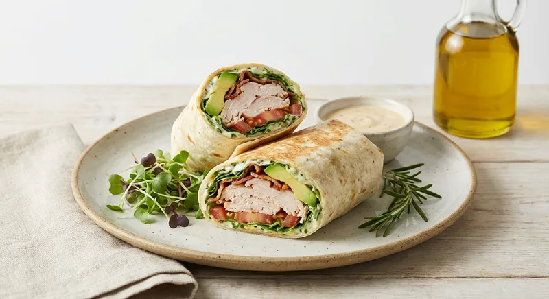 Turkey and Avocado Wrap