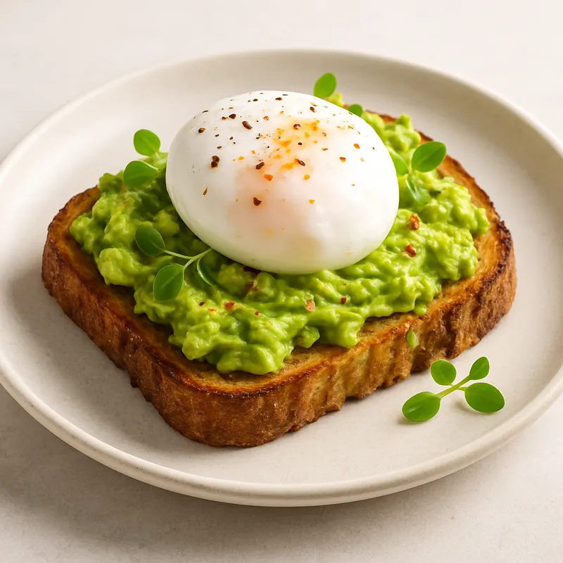 Avocado Toast with Poached Egg