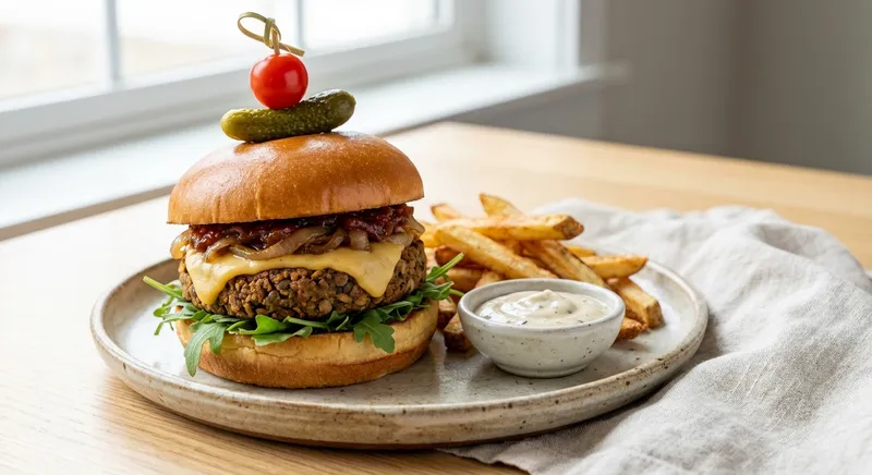 Vegan Cheeseburgers