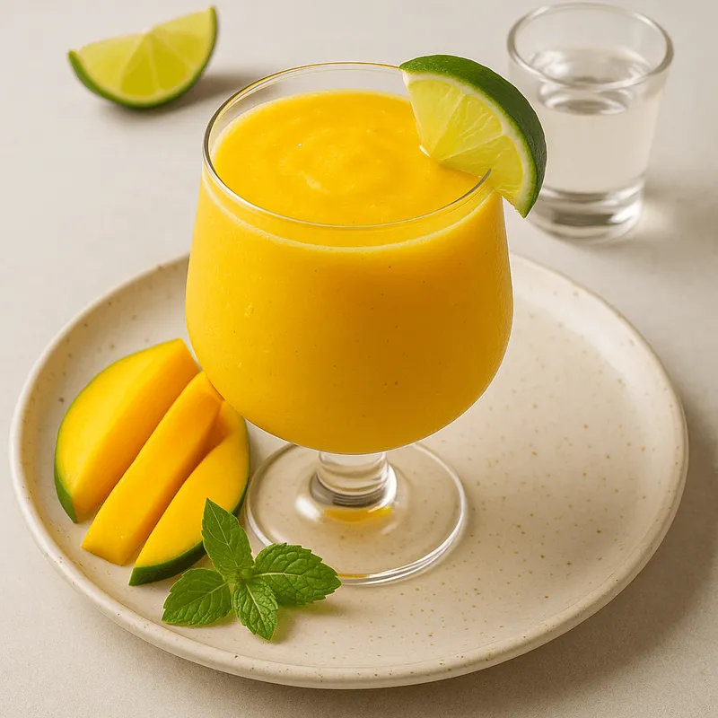 Mango Drink with White Rum