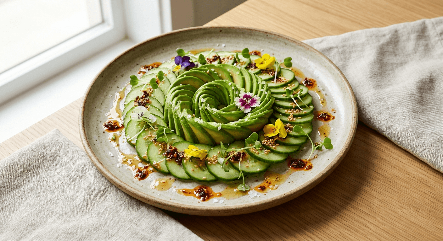 Avocado Cucumber Salad