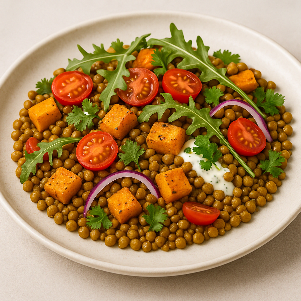 Curried Lentil Salad