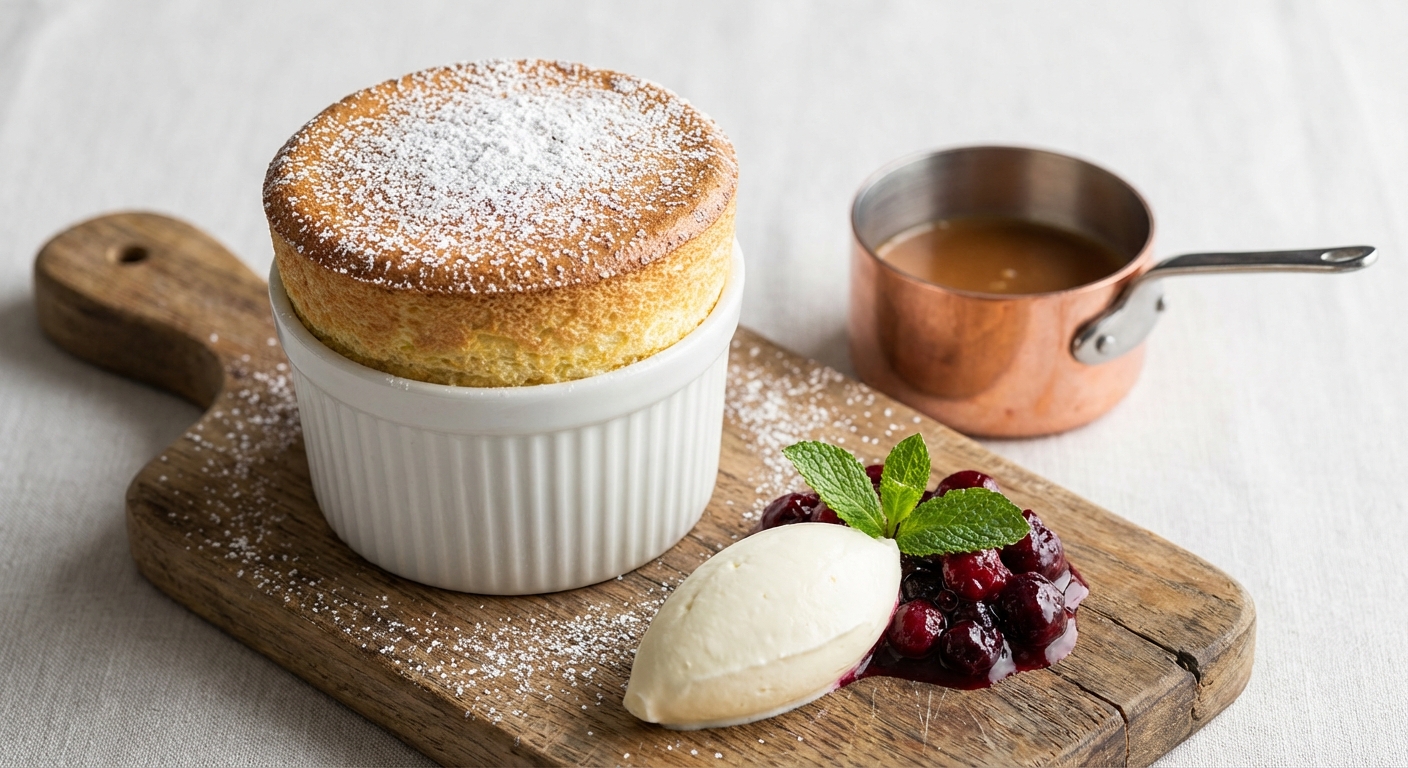 Sweet Cheese Soufflé