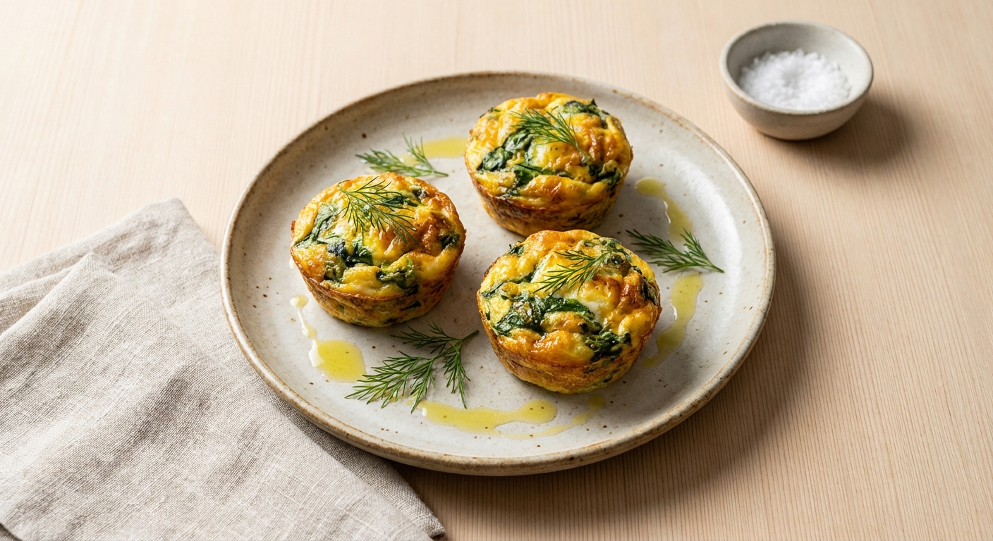 Egg and Spinach Breakfast Muffins