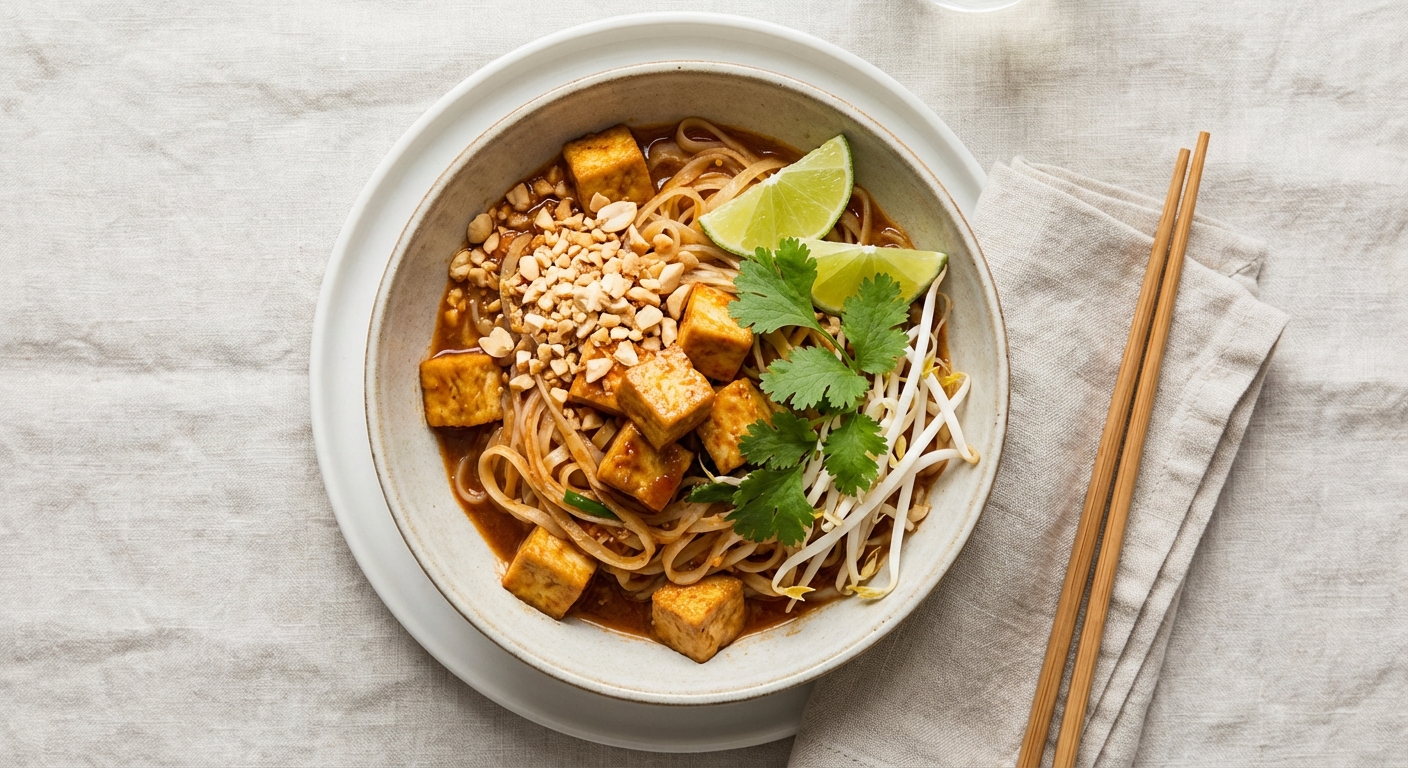 Tofu Pad Thai (No Fish Sauce)