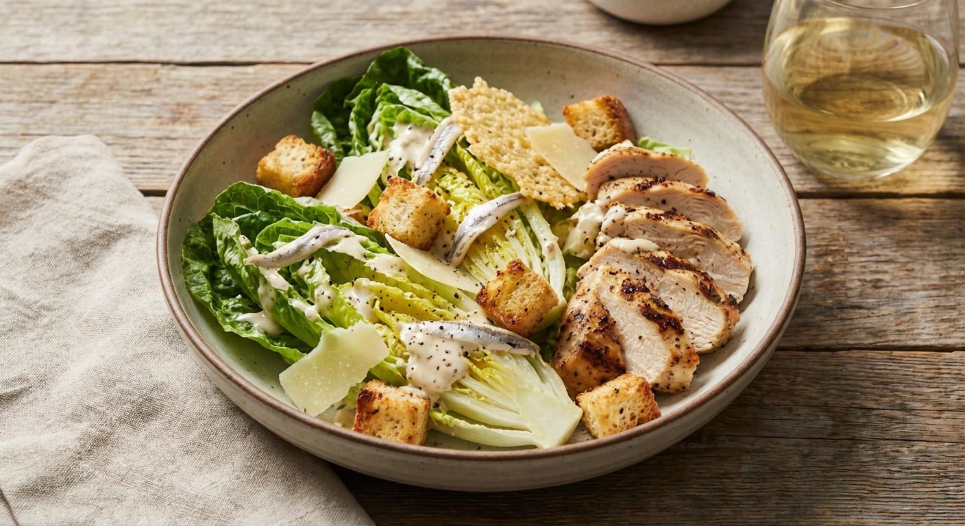 Grilled Chicken Caesar Salad