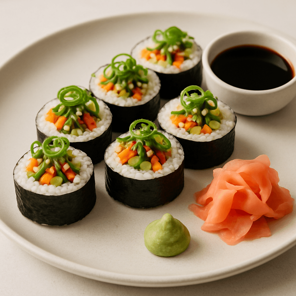 Vegetable Sushi Rolls