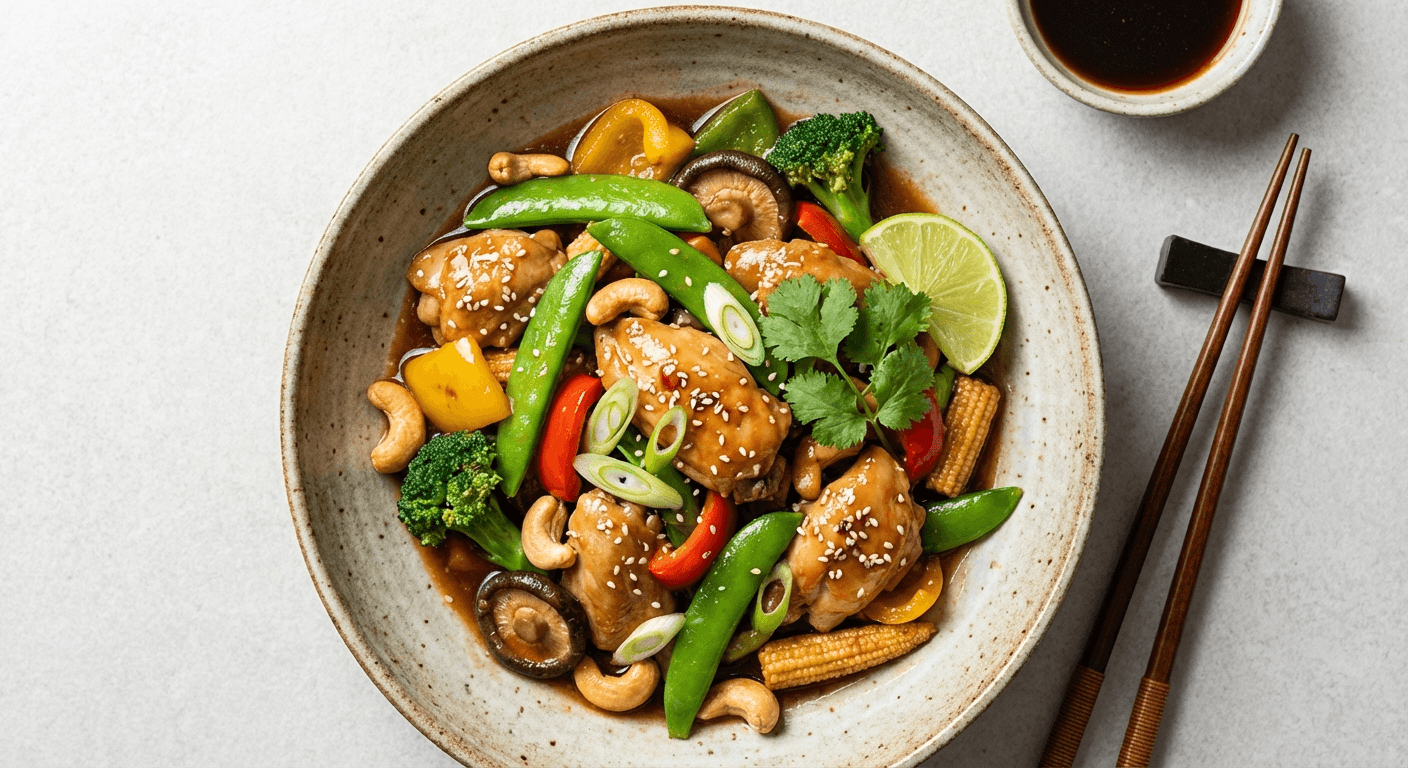 Pan-Asian Chicken Stir-Fry