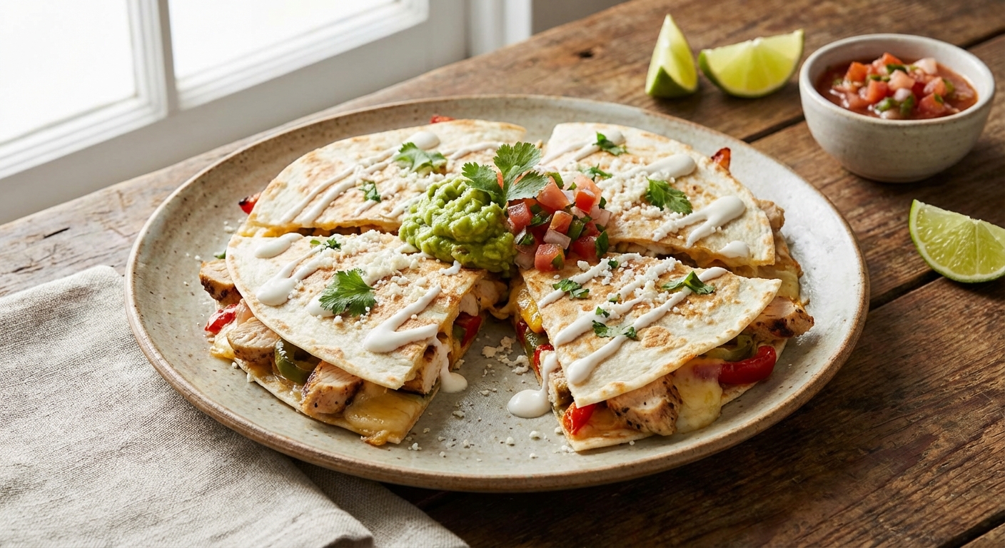 Chicken Quesadillas