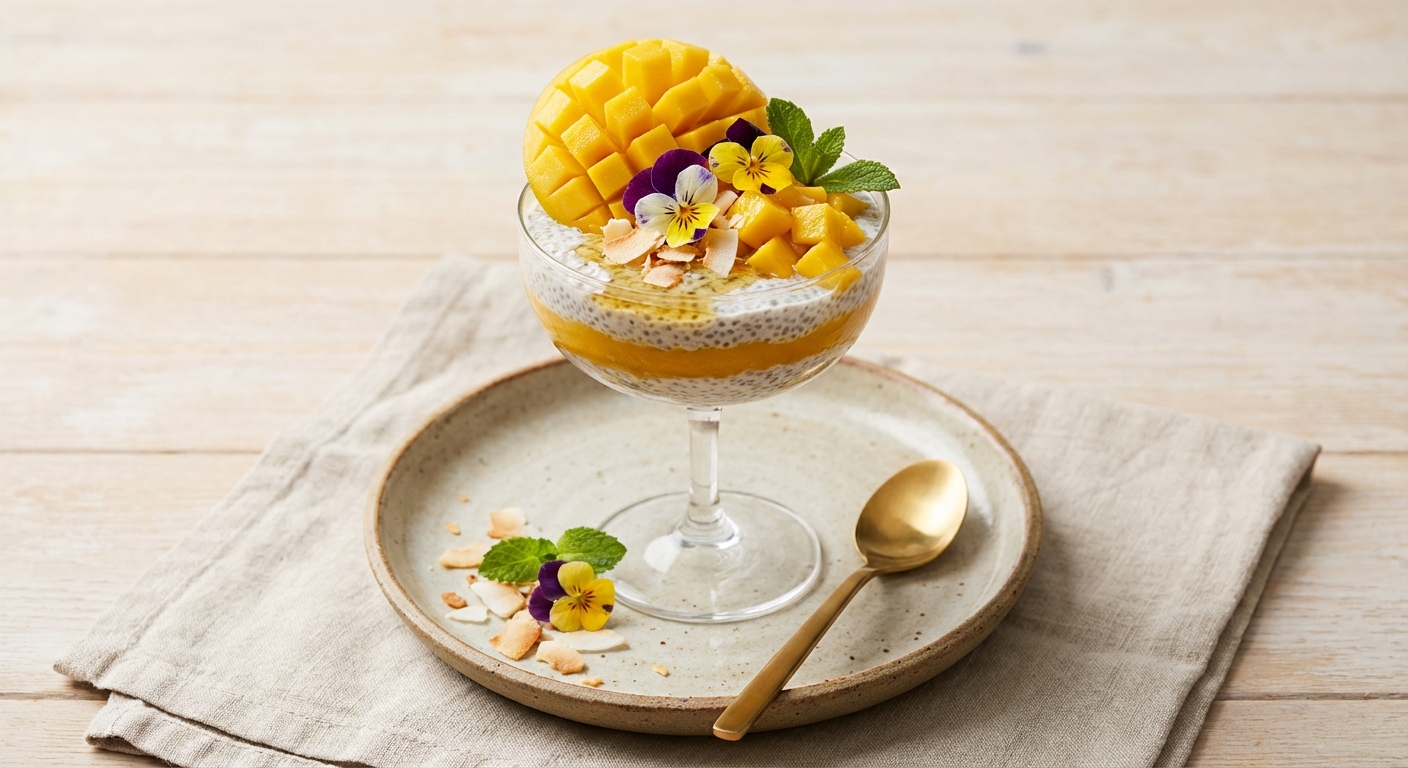 Mango Chia Pudding
