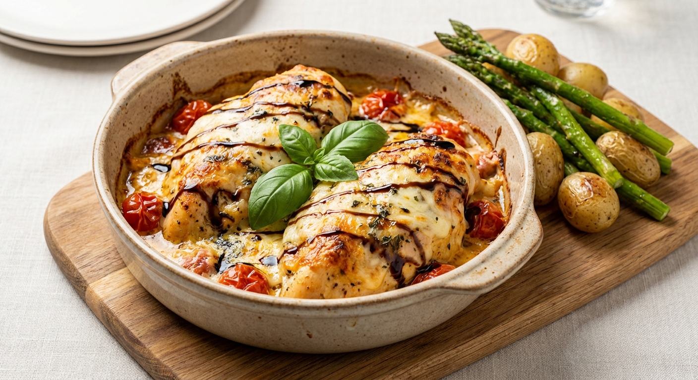 Cheesy Baked Chicken Breasts