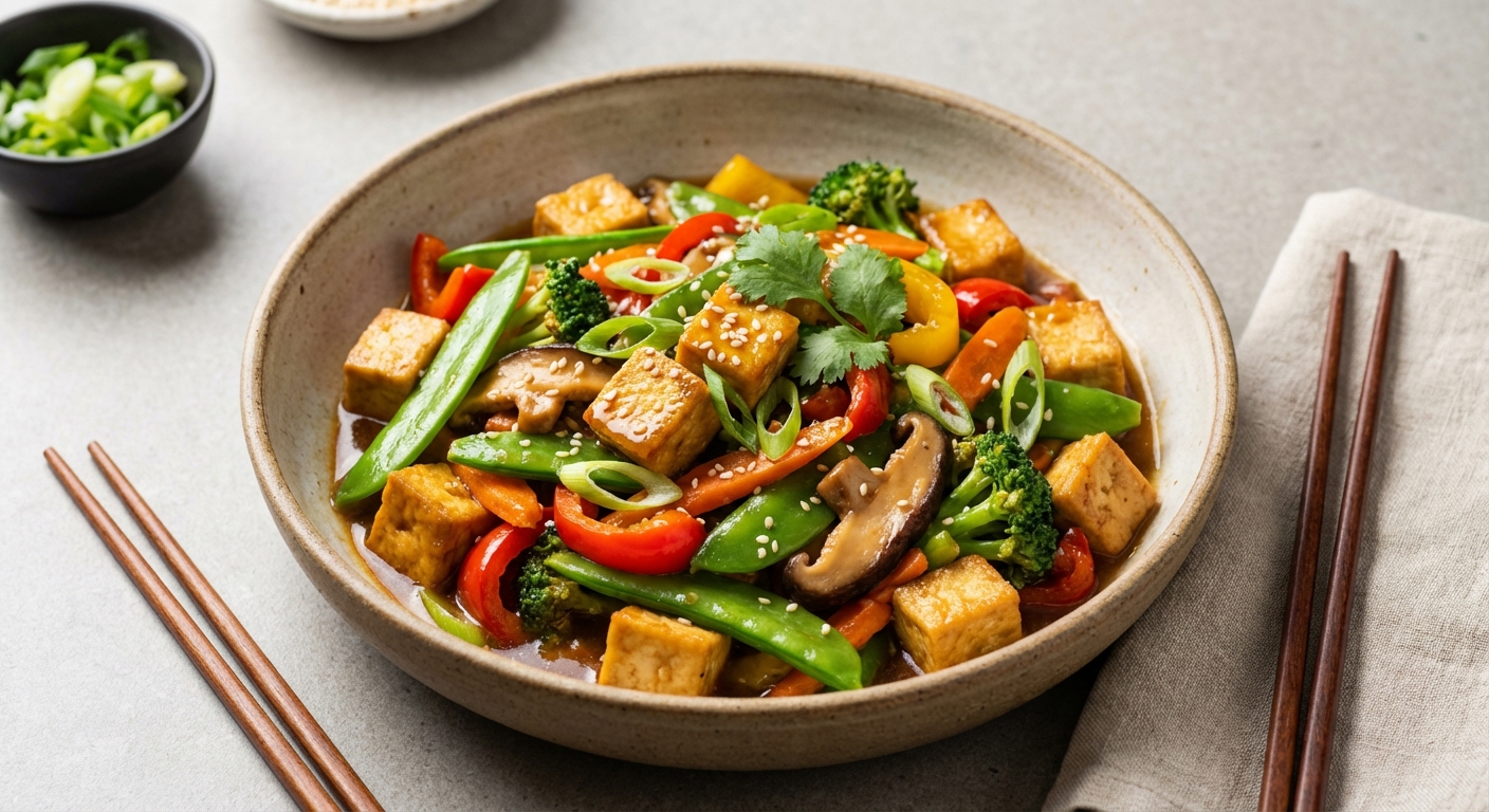 Veggie Stir-Fry with Tofu