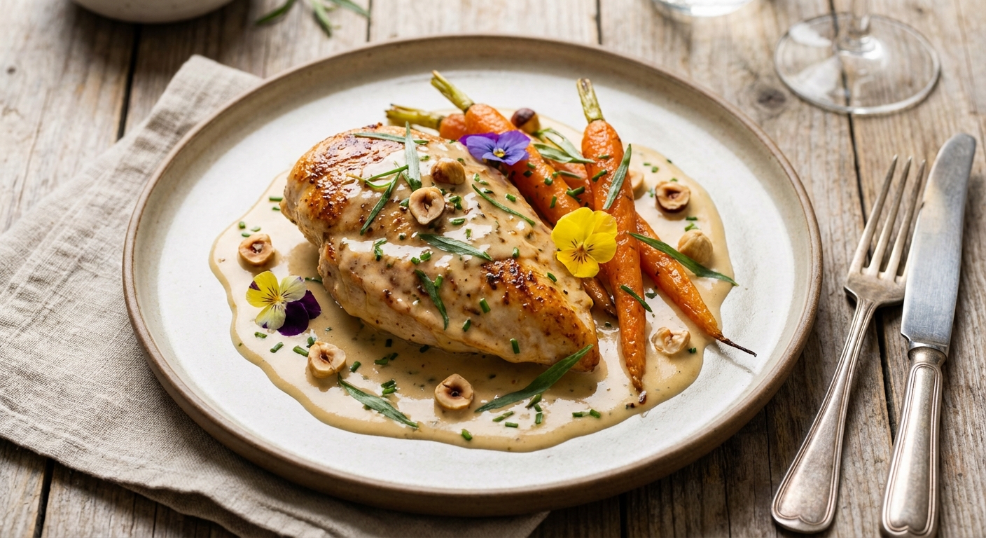 Creamy Chicken with Carrots