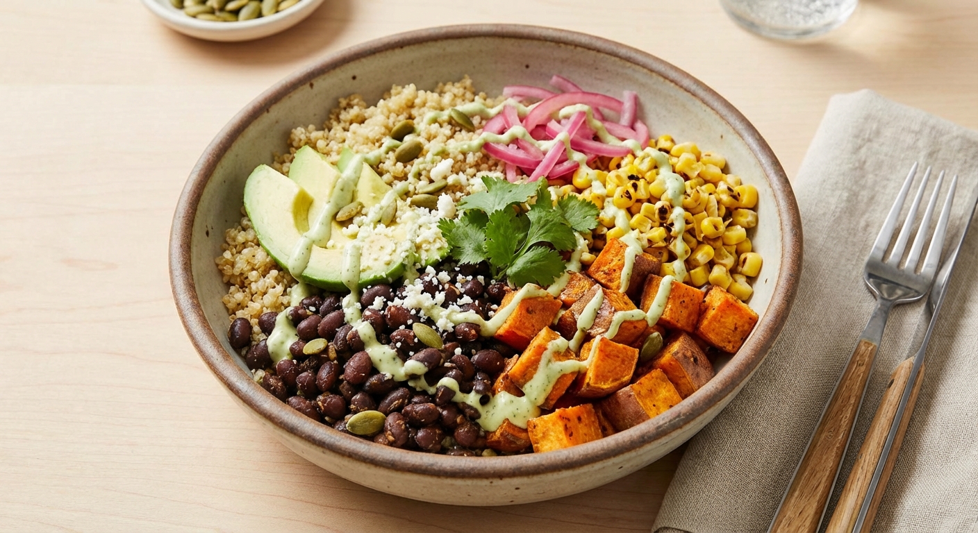 Quinoa Bowl with Black Beans