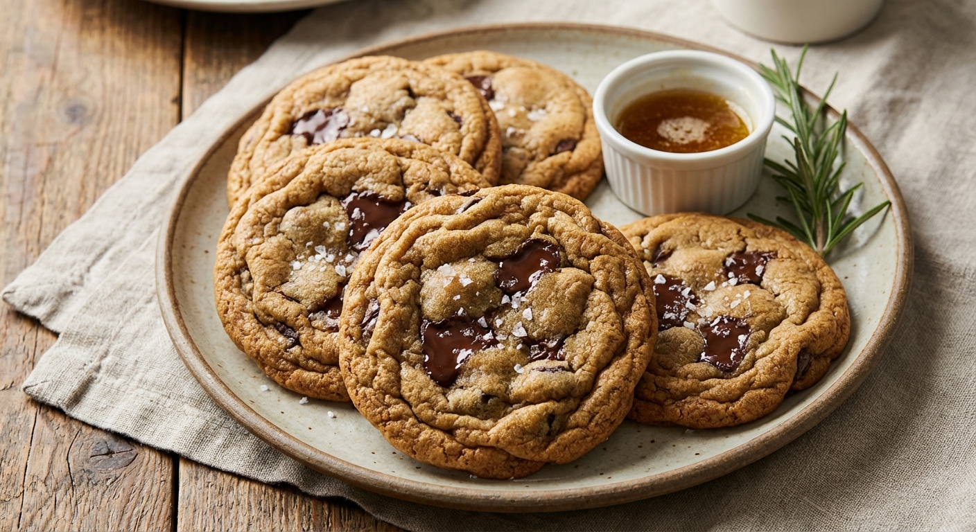Browned Butter & Oil Chewy Chocolate Chip Cookies - Delicious Homemade Recipe