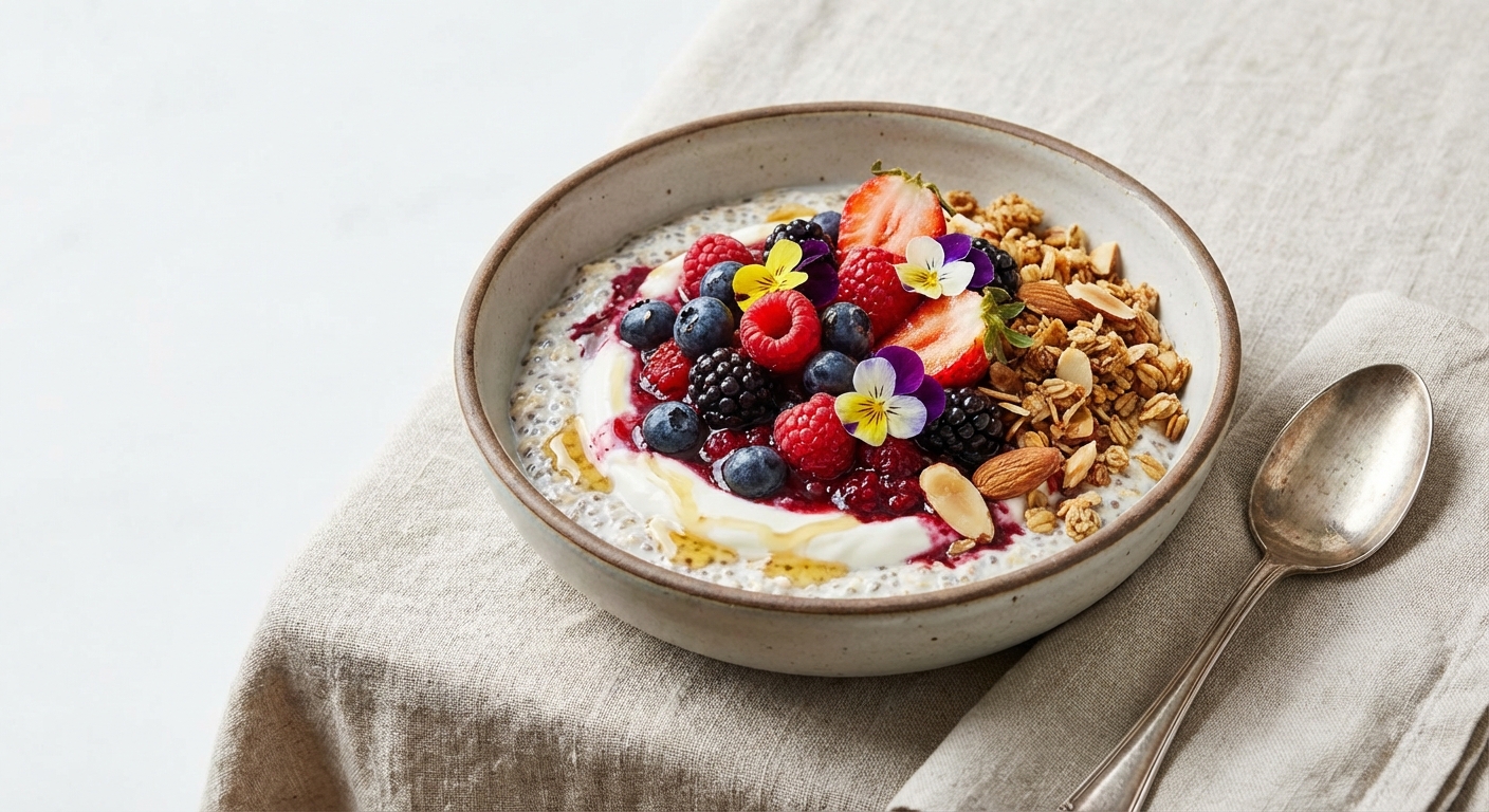 Berry Overnight Oats