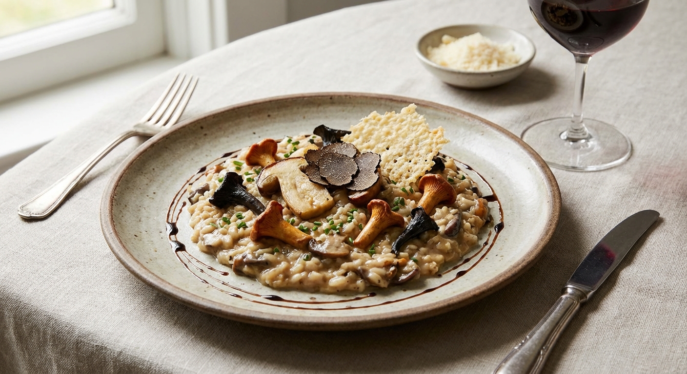 Mushroom Risotto