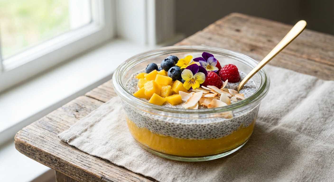 Mango Chia Pudding