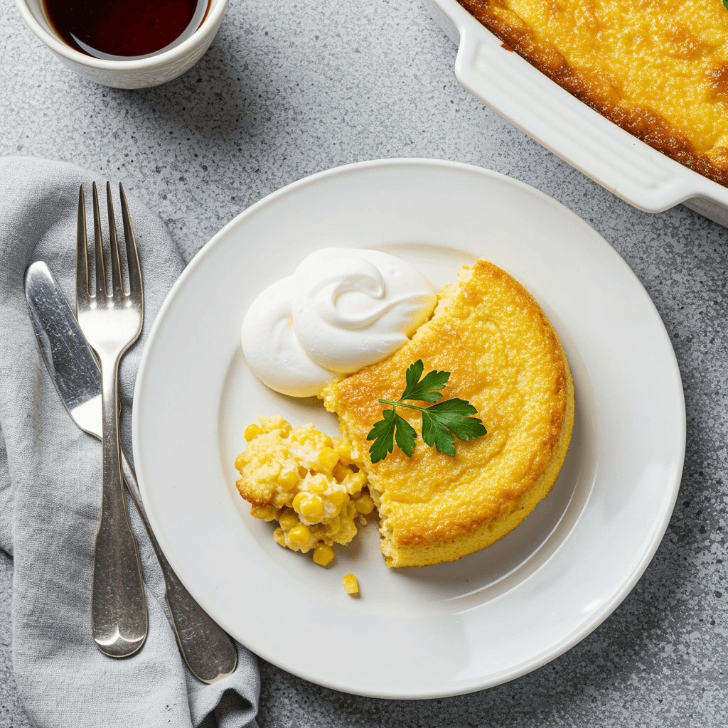 Classic Corn Pudding - Delicious Homemade Recipe