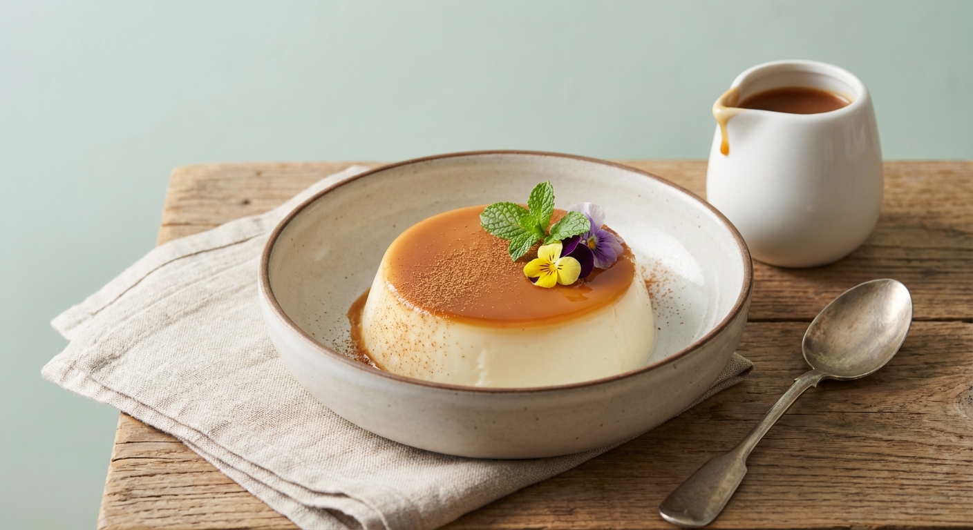Cheese and Milk Pudding