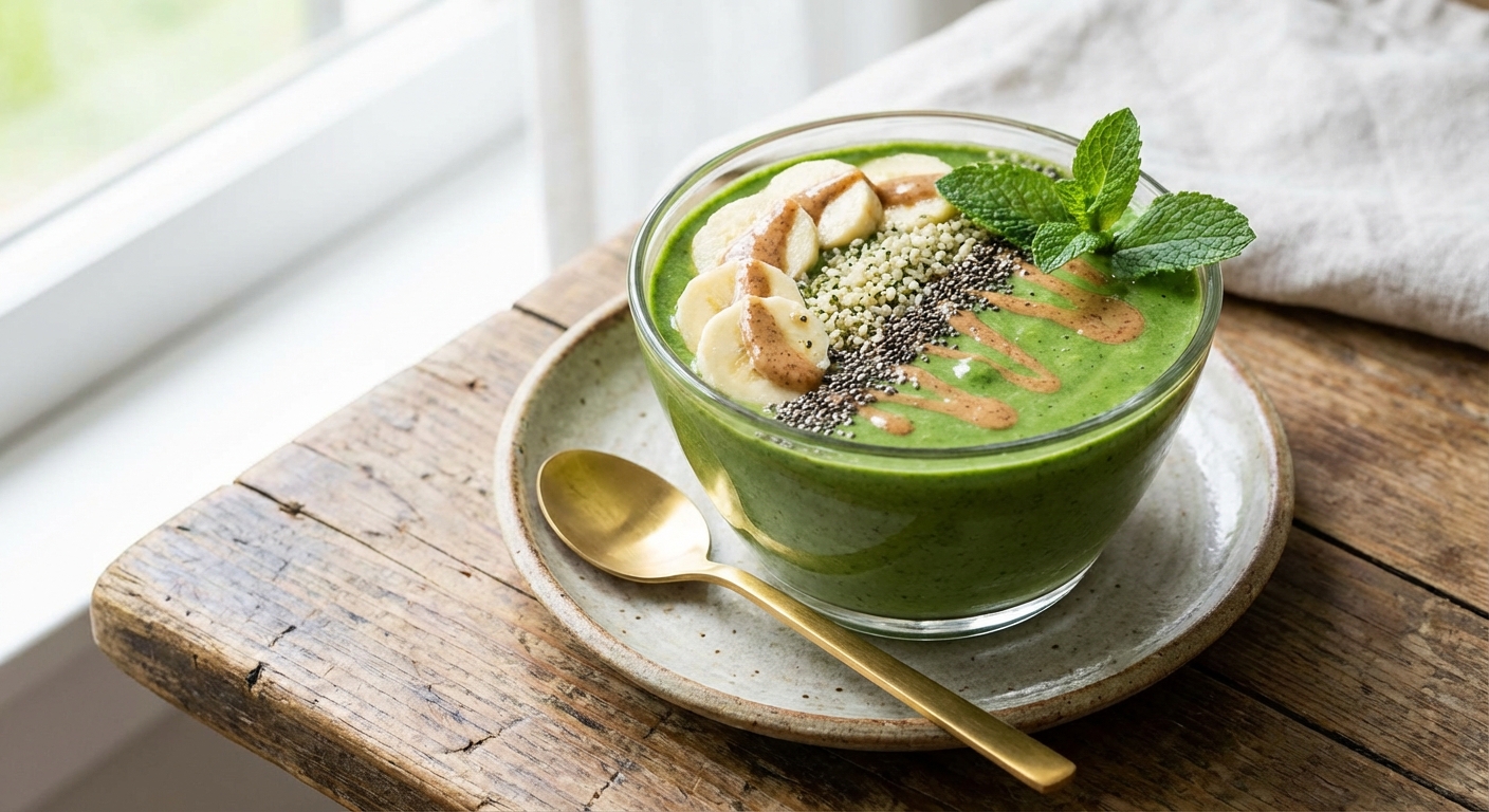 Green Smoothie (Banana, Spinach, Protein)