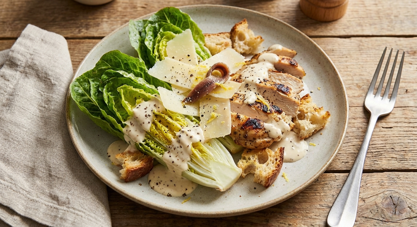 Grilled Chicken Caesar Salad