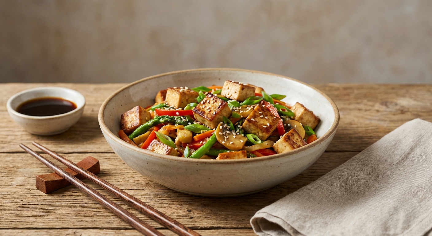 Vegetable Stir-Fry with Tofu