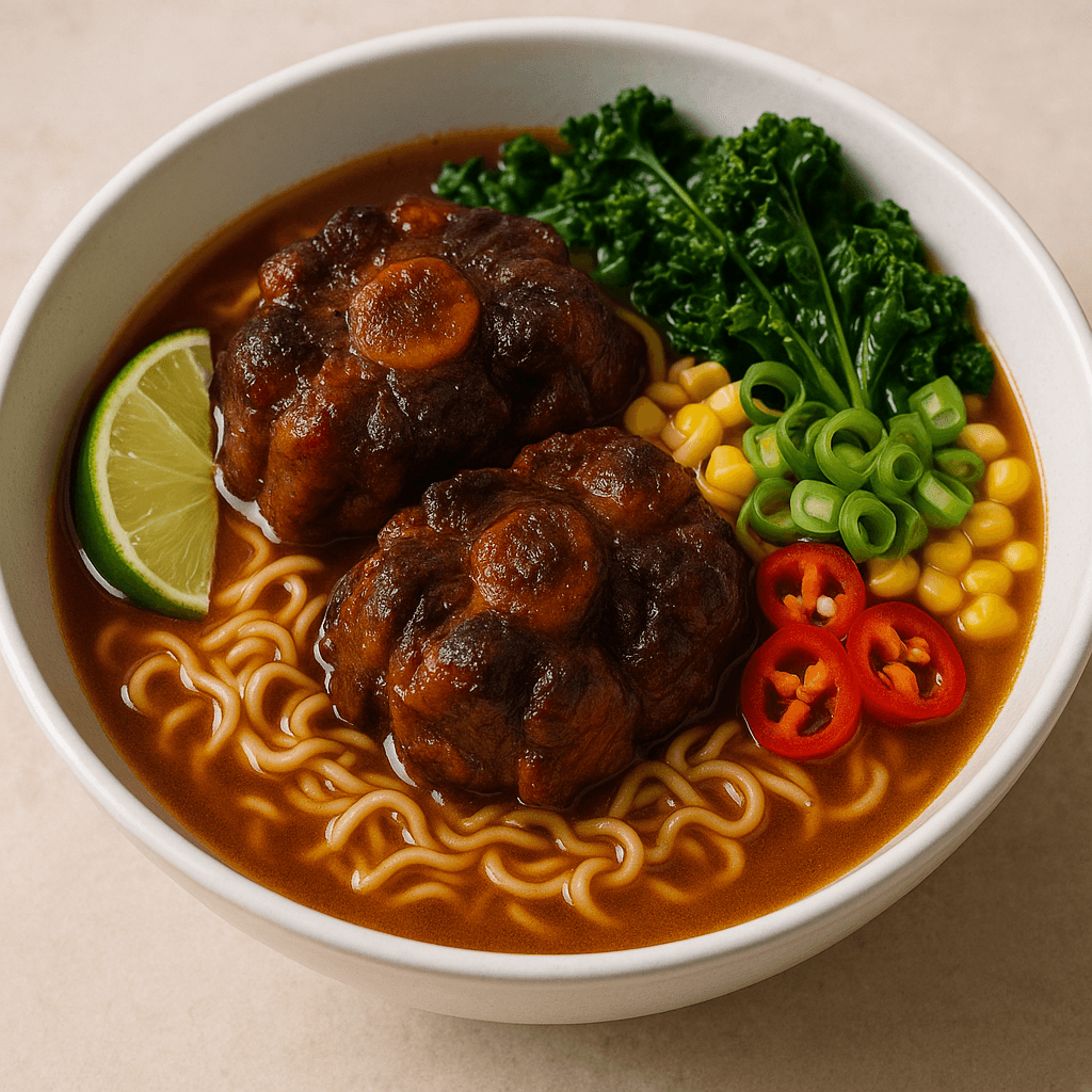 Jamaican Oxtail Ramen