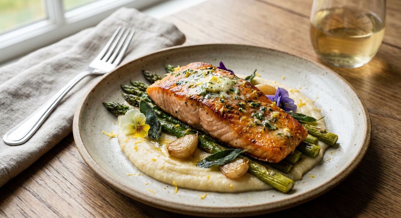 Garlic Butter Salmon