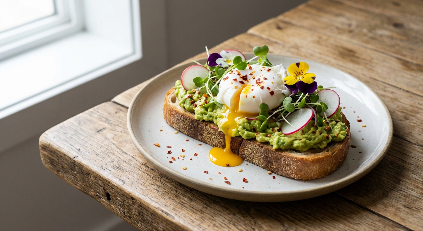 Avocado Toast with Poached Egg