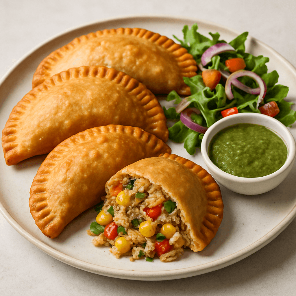Ackee and Saltfish Empanadas