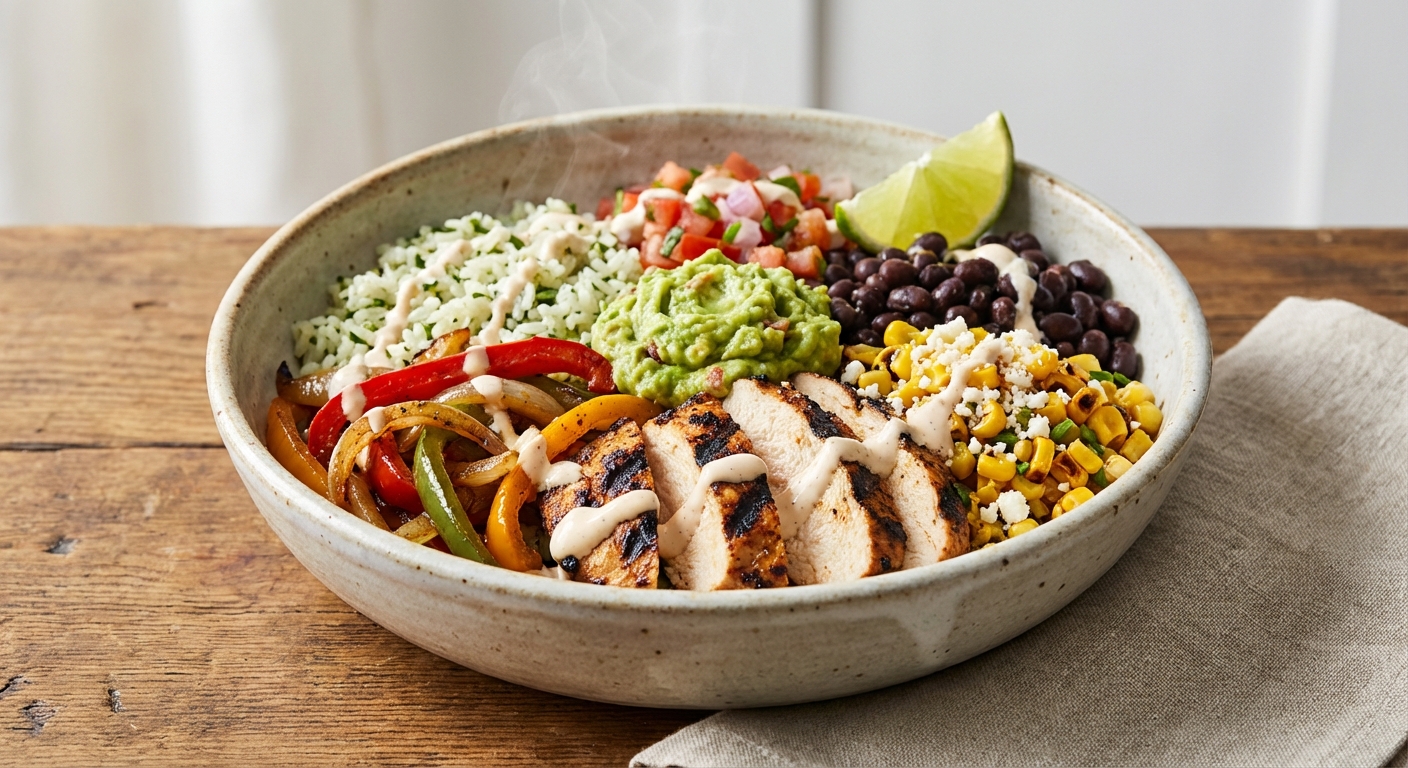 Chicken Fajita Bowl