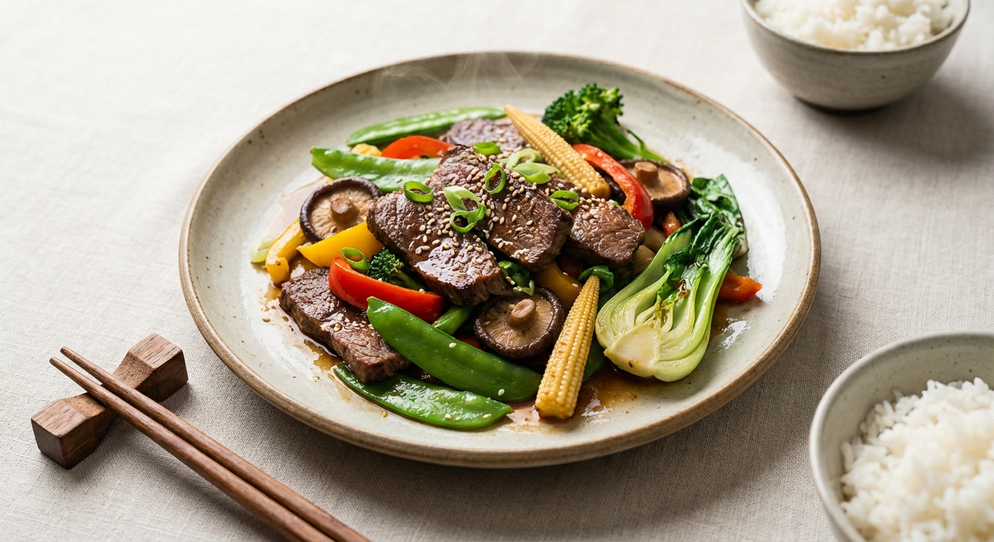 Beef & Vegetable Stir-Fry