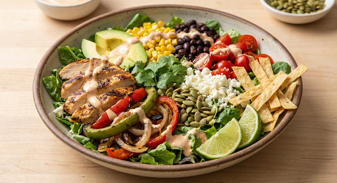 Chicken Fajita Salad
