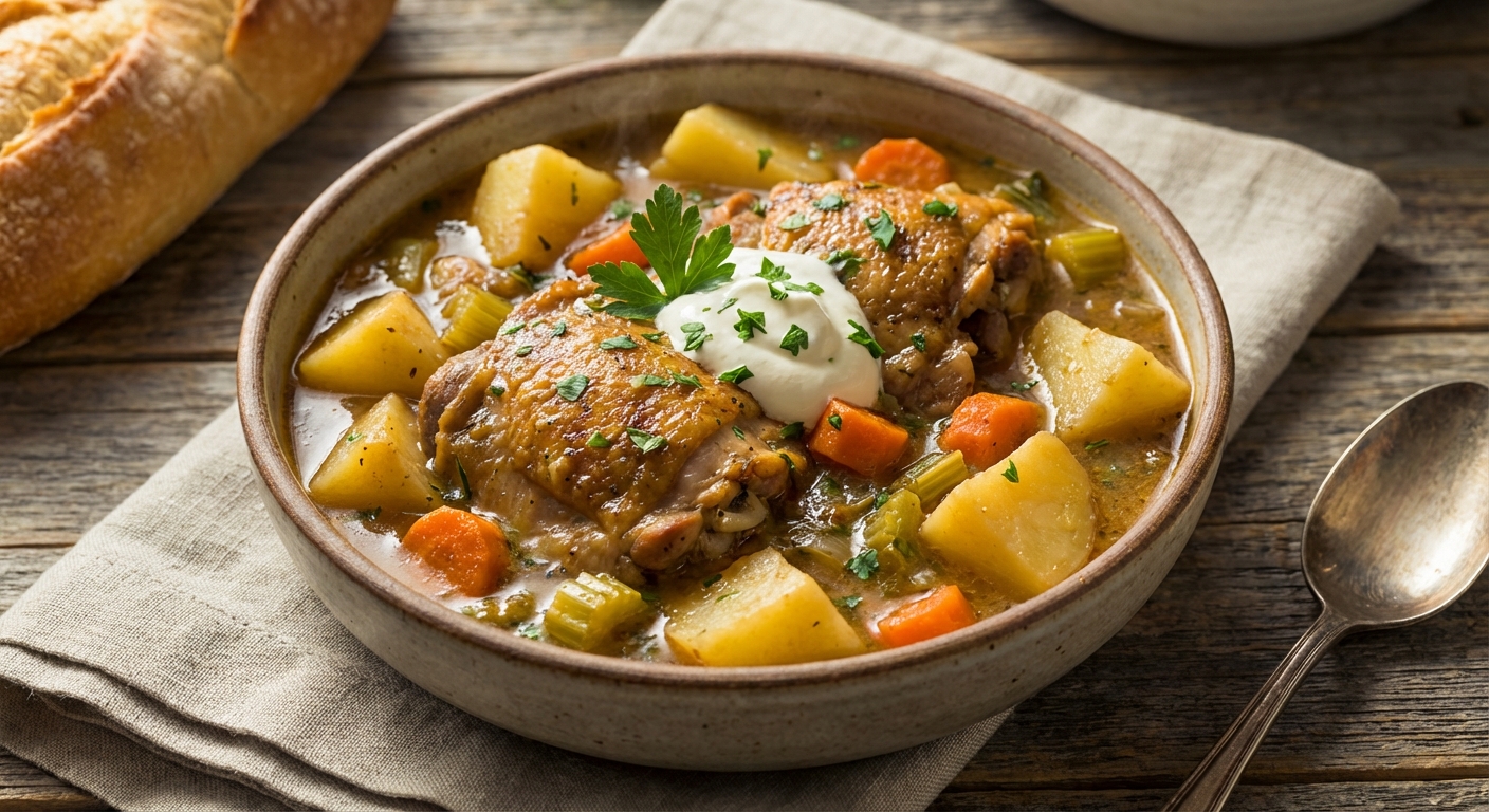 Hearty Chicken and Potato Stew