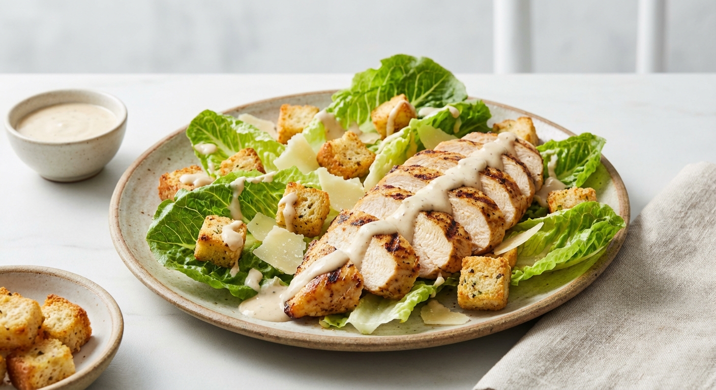 Grilled Chicken Caesar Salad