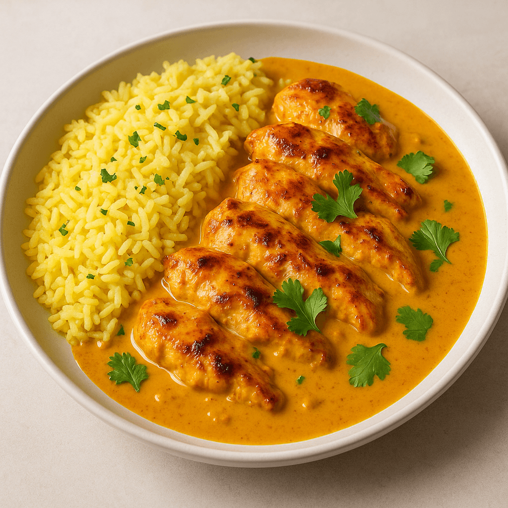 Coconut Curry Rice and Chicken