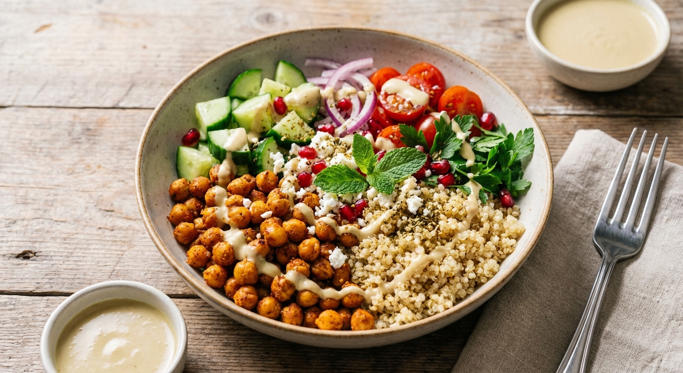 Quinoa and Chickpea Salad