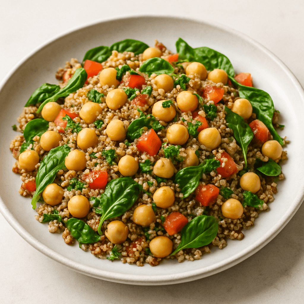 Quinoa Salad with Chickpeas