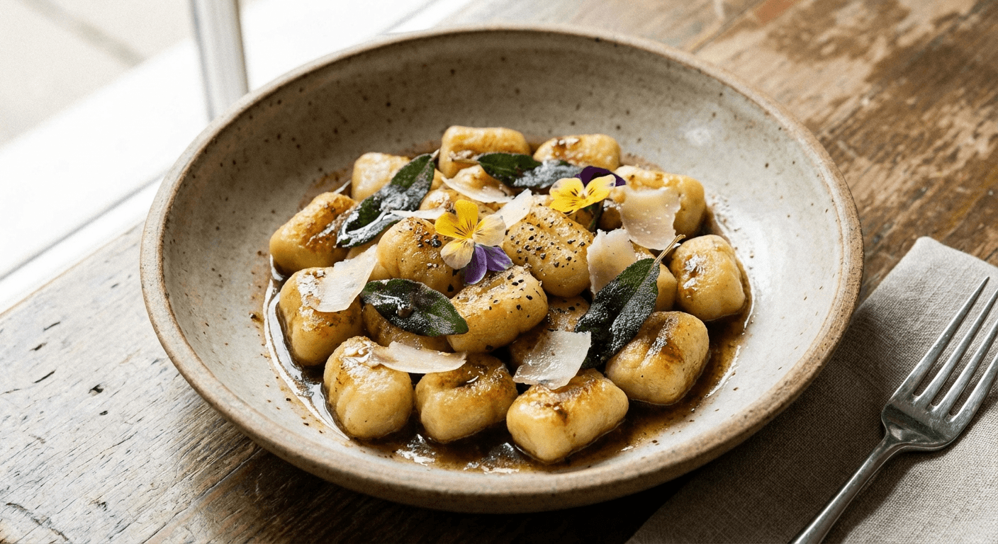 Gnocchi with Sage Butter