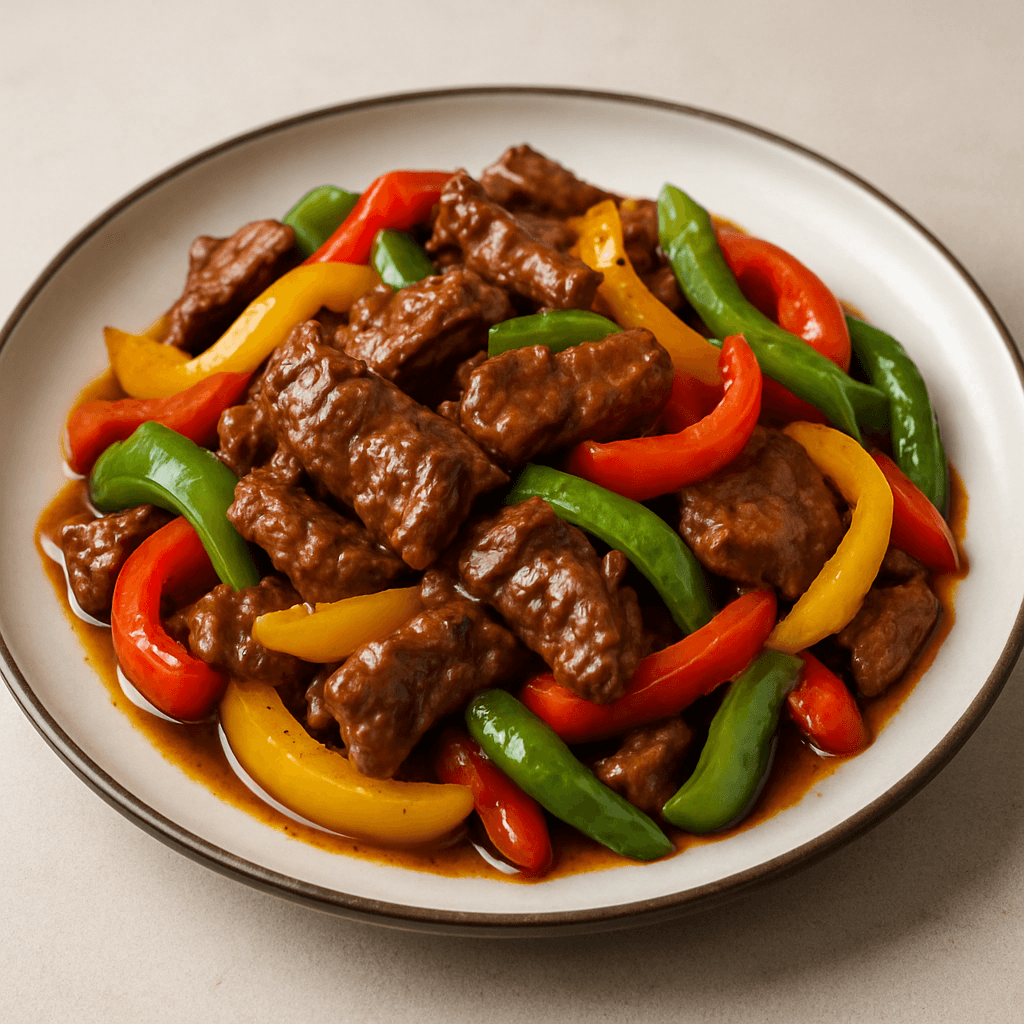 Beef and Bell Peppers