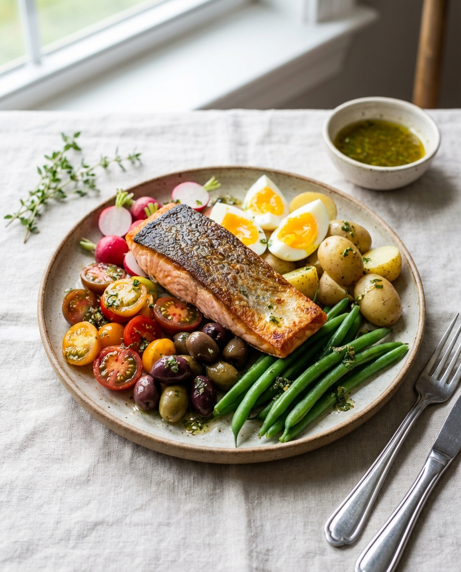 Salmon Niçoise Salad