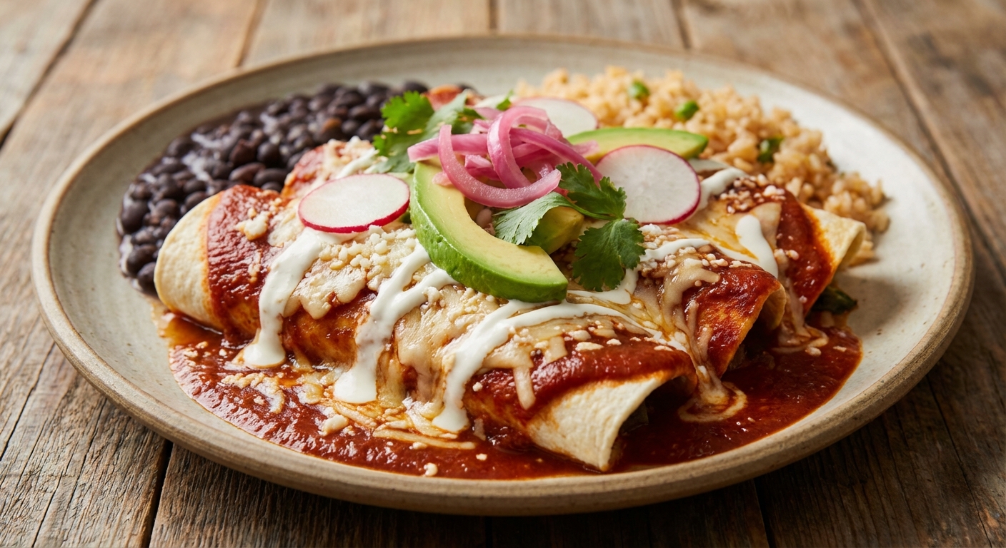 Vegetarian Enchiladas